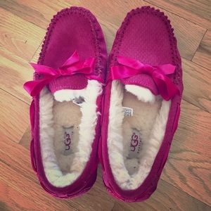 UGG sheepskin suede/ wool slipper